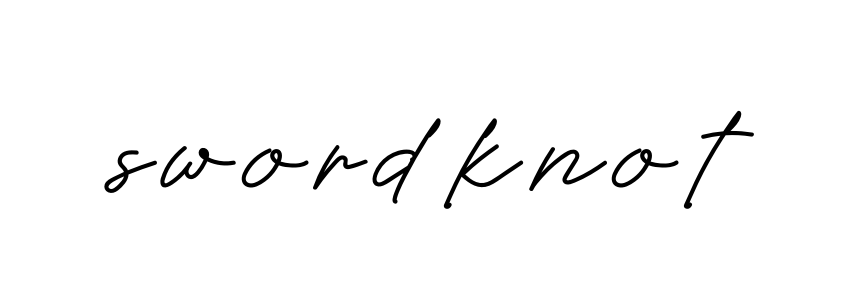 Handwritten Signature for Swordknot - Style 152 Online