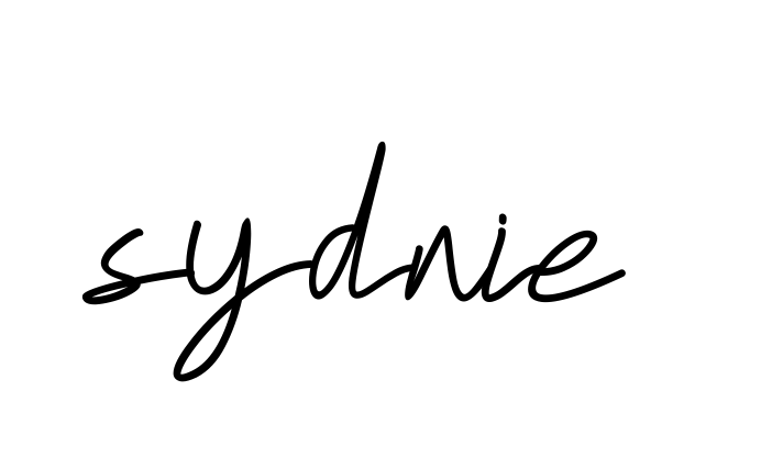 Handwritten Signature for Sydnie - Style 155 Online