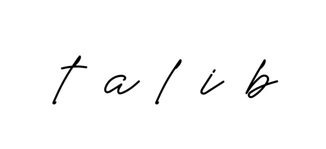 Handwritten Signature for T-a-l-i-b - Style 152 Online