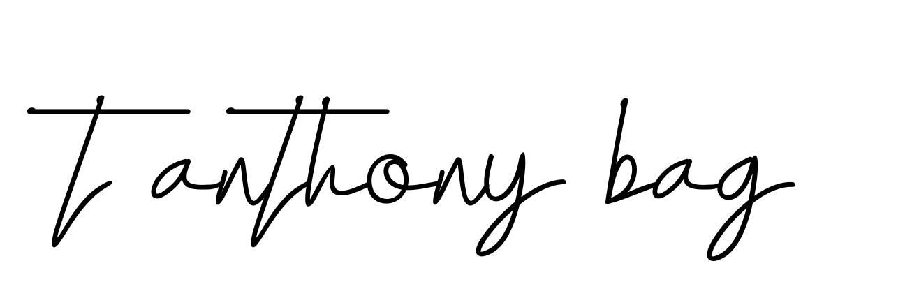 Handwritten Signature for T-anthony-bag - Style 155 Online