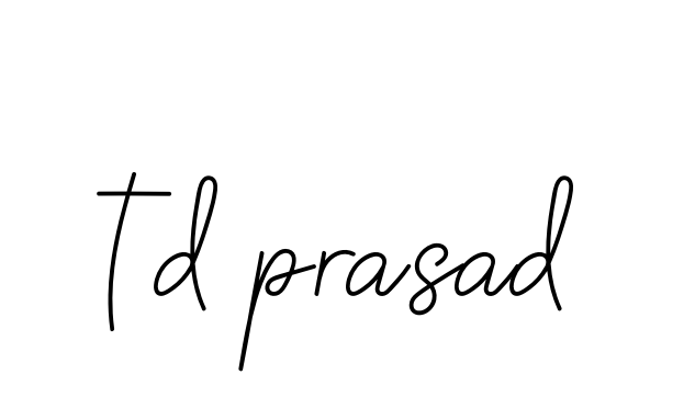 T-d-prasad signature