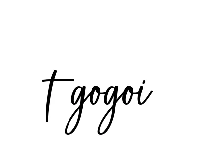 Handwritten Signature for T-gogoi - Style 142 Online