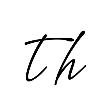 Handwritten Signature for T-h - Style 151 Online