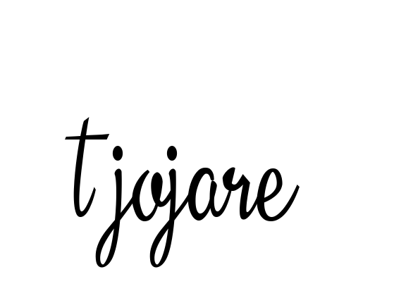 T-jojare- signature