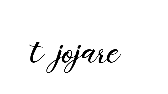 T-jojare- signature