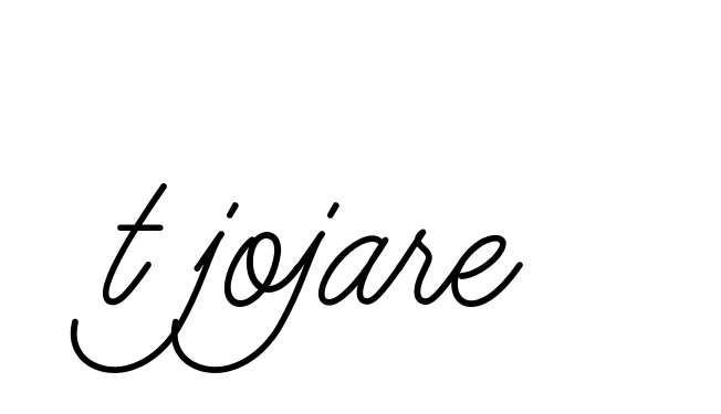 T-jojare- signature