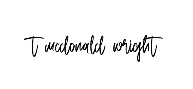 Handwritten Signature for T-mcdonald-wright - Style 143 Online