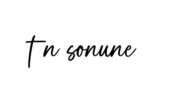 Handwritten Signature for T-n-sonune - Style 142 Online