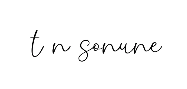 Handwritten Signature for T-n-sonune - Style 147 Online
