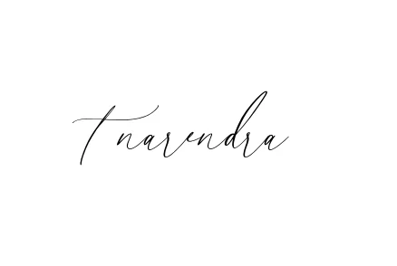Handwritten Signature for T-narendra - Style 134 Online