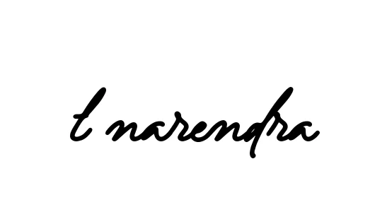 Handwritten Signature for T-narendra - Style 137 Online
