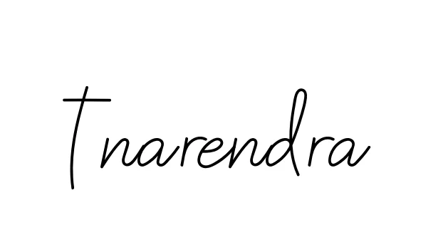 Handwritten Signature for T-narendra - Style 145 Online