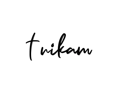 Handwritten Signature for T-nikam - Style 141 Online