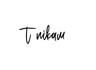 Handwritten Signature for T-nikam - Style 143 Online