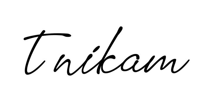 Handwritten Signature for T-nikam - Style 151 Online