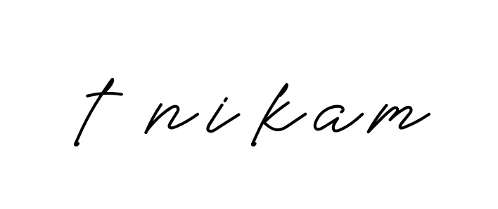 Handwritten Signature for T-nikam - Style 152 Online