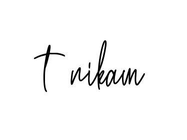 Handwritten Signature for T-nikam - Style 154 Online