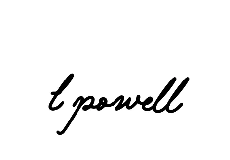 Handwritten Signature for T-powell - Style 138 Online