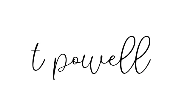 Handwritten Signature for T-powell - Style 147 Online