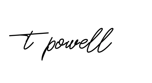 Handwritten Signature for T-powell - Style 150 Online