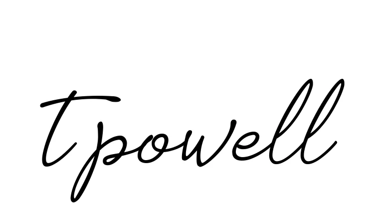 Handwritten Signature for T-powell - Style 151 Online