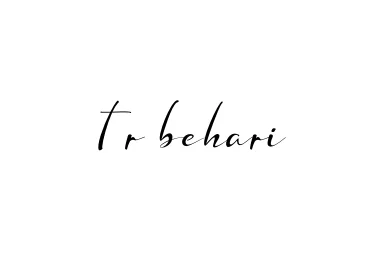 Handwritten Signature for T-r-behari - Style 132 Online