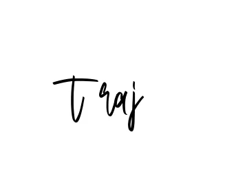 Handwritten Signature for T-raj - Style 143 Online