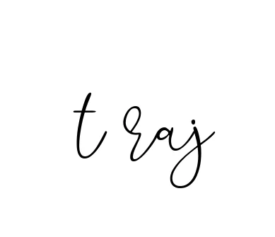 Handwritten Signature for T-raj - Style 147 Online