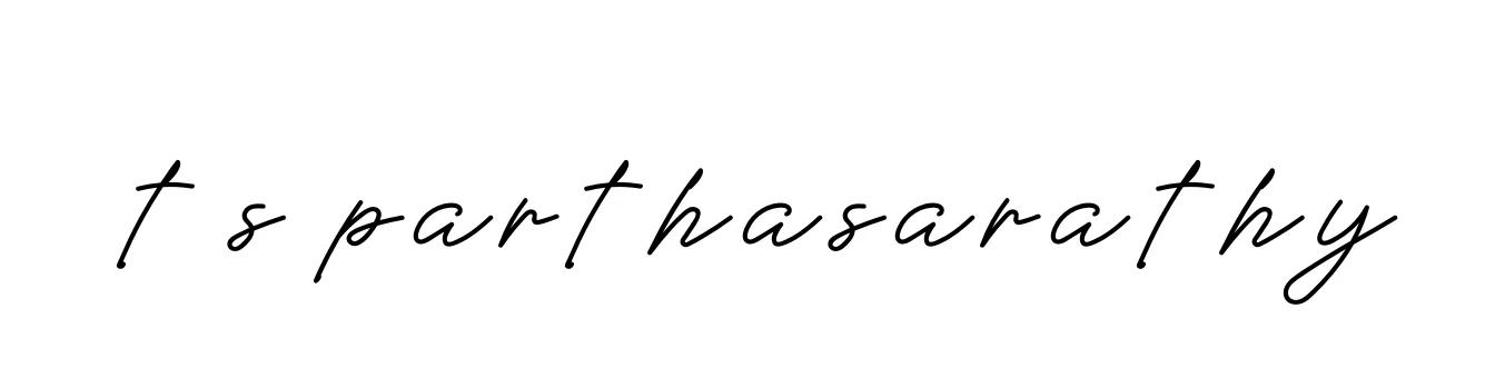 Handwritten Signature for T-s-parthasarathy - Style 152 Online