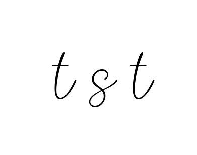 Handwritten Signature for T-s-t - Style 147 Online