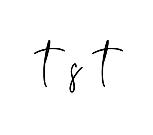Handwritten Signature for T-s-t - Style 154 Online