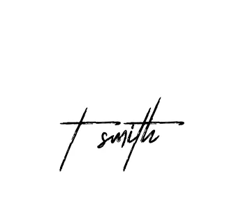 Handwritten Signature for T-smith - Style 133 Online