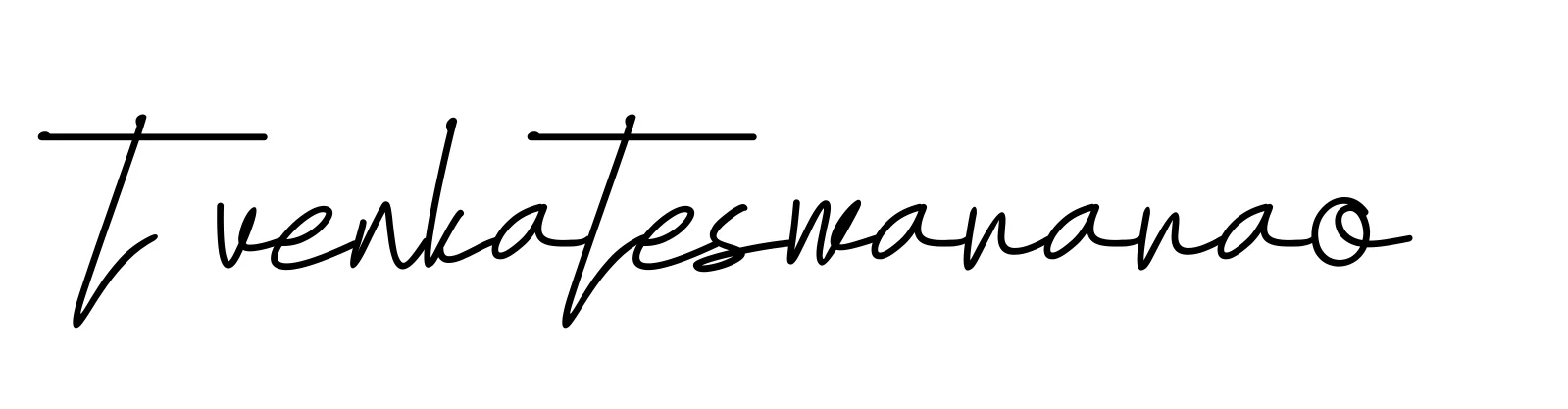 Handwritten Signature for T-venkateswararao - Style 155 Online