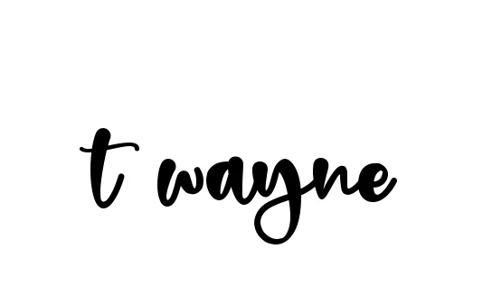 Handwritten Signature for T-wayne - Style 136 Online