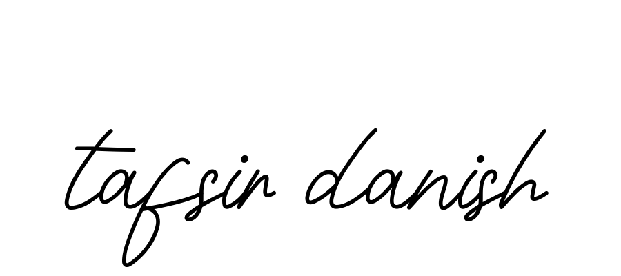 Tafsir-danish signature
