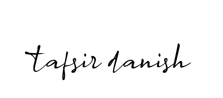 Tafsir-danish signature