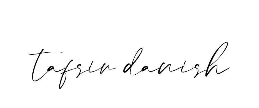 Tafsir-danish signature