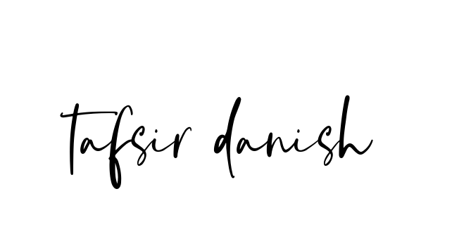Tafsir-danish signature