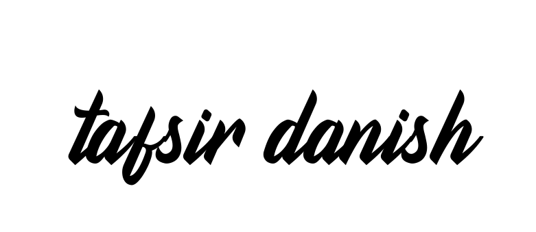 Tafsir-danish signature