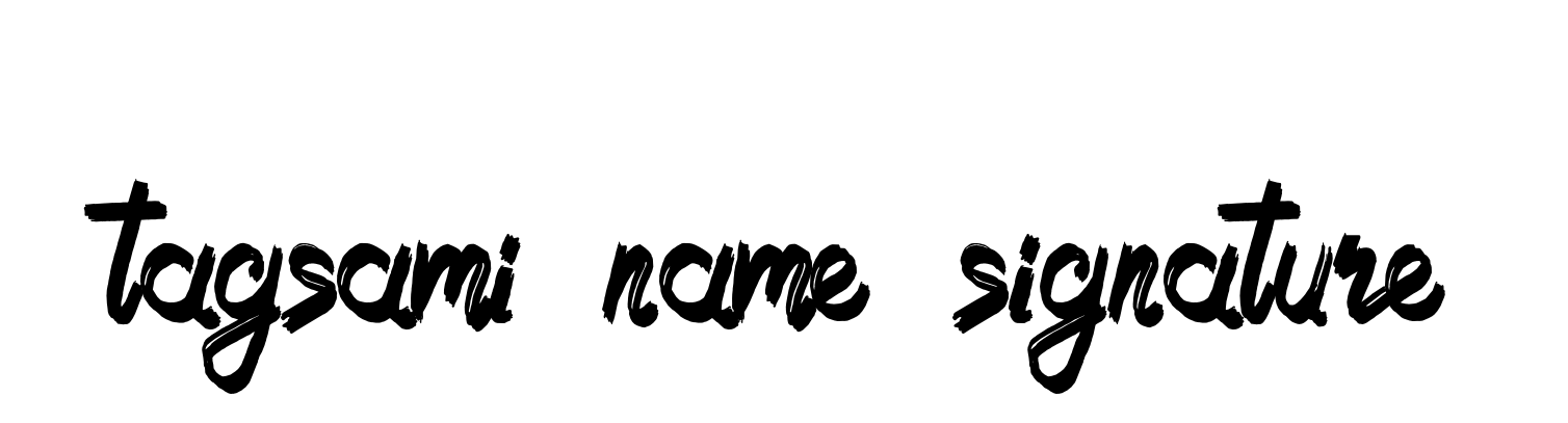 Tagsami-name-signature signature