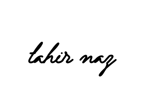 Tahir-naz signature