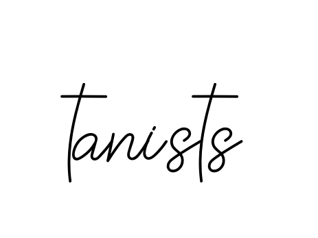 Handwritten Signature for Tanists - Style 145 Online