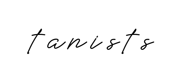 Handwritten Signature for Tanists - Style 152 Online