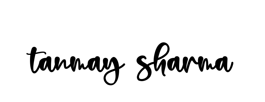 Handwritten Signature for Tanmay-sharma - Style 136 Online