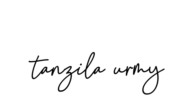 Tanzila-urmy signature
