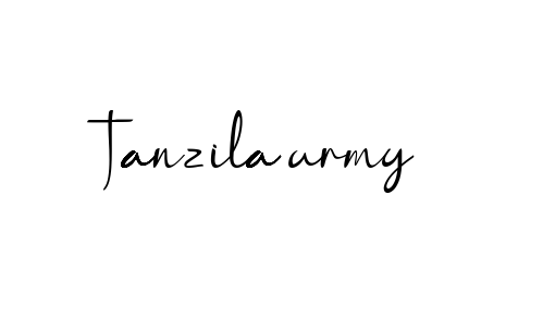 Tanzila-urmy signature
