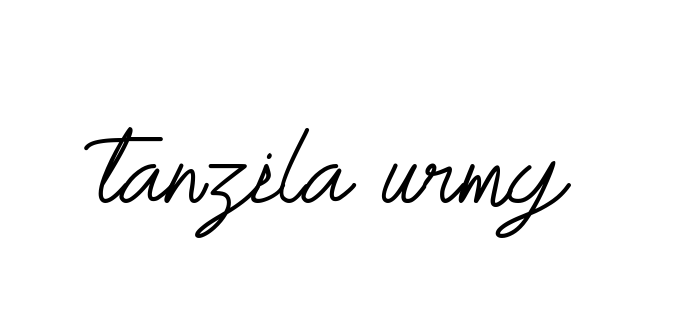 Tanzila-urmy signature