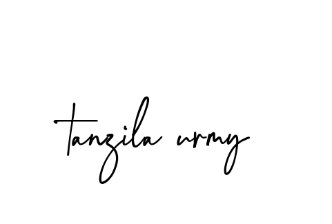 Tanzila-urmy signature