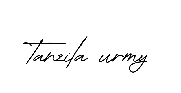 Tanzila-urmy signature