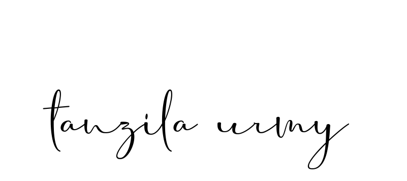 Tanzila-urmy signature